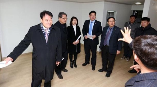 전주시의회 도시건설위원회 , 효성 부도임대주택 현장 점검
