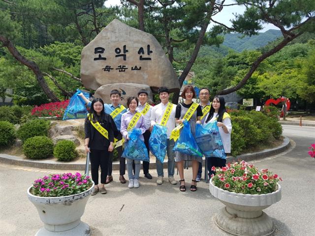 영경의료재단 전주병원, 모악산 등서 환경정화 캠페인