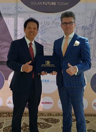 (주)세기종합환경 양기해 대표, 태양광 미래와 현지 국제 포럼 한국 대표 회장에 임명