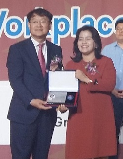 효사랑가족요양병원, 아시아에서 가장 일하기 좋은 기업 시상식서 수상