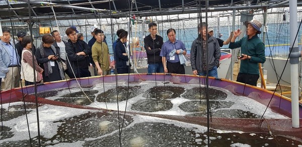 도내 첫 새우양식 노하우 완전정복 체험교육 진행