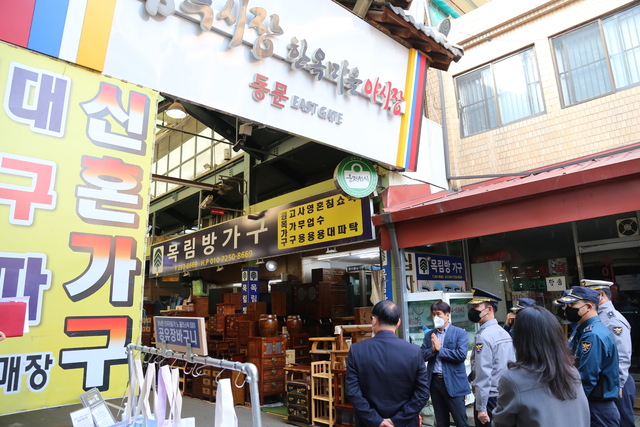 전주완산경찰서, 야시장·한옥마을 안전점검