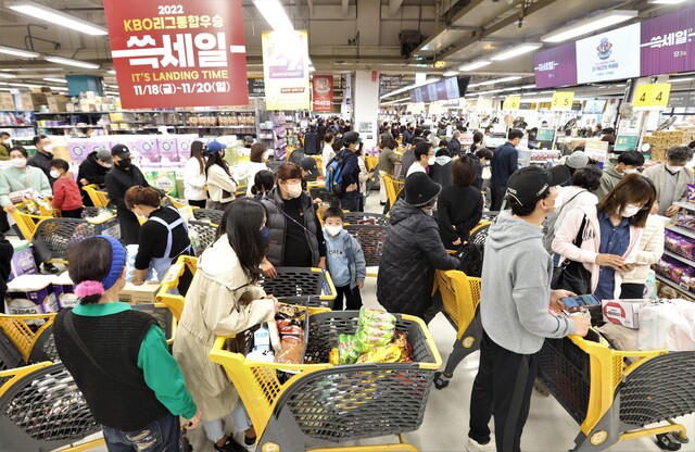 이마트 쓱세일 주말 내내 지역 매장도 인산인해