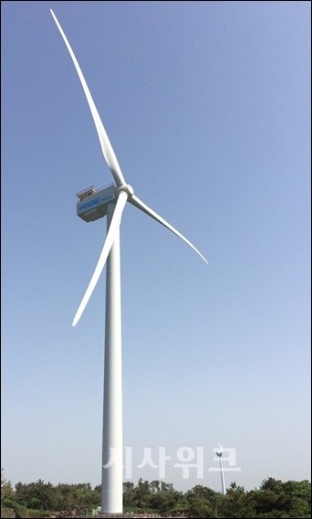 효성, 국내최초 5MW 해상용 풍력발전시스템 국제 인증