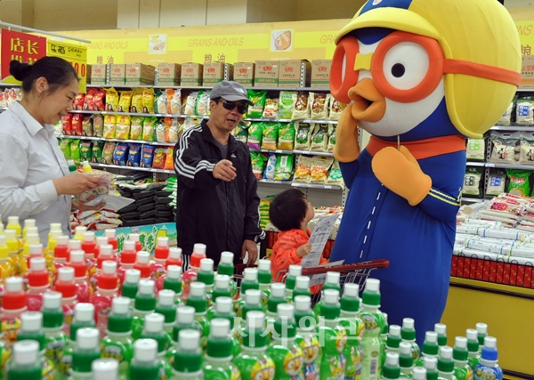 팔도 뽀로로 음료 해외 판매실적 고공행진
