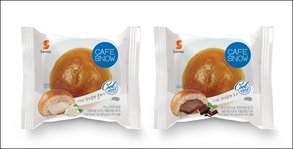삼립식품, 카페스노우 신선한 생크림빵 2종 출시