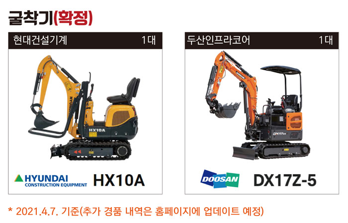 한국국제건설기계전, 다채로운 부대행사·풍성한 경품이벤트 눈길