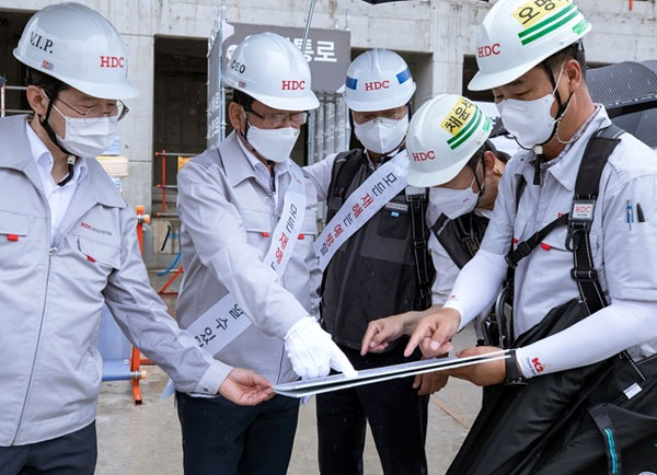 HDC현대산업개발, 경영진 나서 전국 건설현장 안전점검 실시