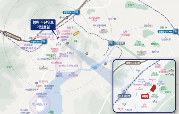두산건설, 마산 합성동 창원 두산위브 더센트럴 11월 분양