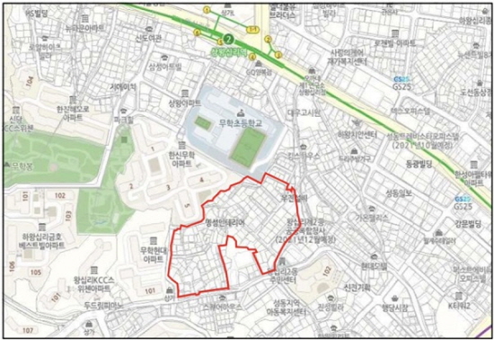 성동구 하왕9구역 신속통합기획으로 재개발 추진