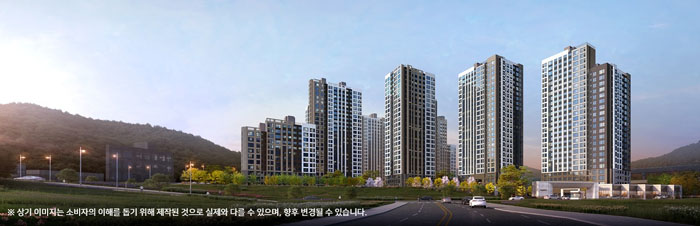 두산건설, 초역세권 주거단지 두산위브더제니스 센트럴 용인 계약 호조