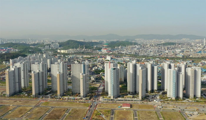 리조트급 아파트 울산 뉴시티 에일린의 뜰 2차 사전점검 후 관심급증