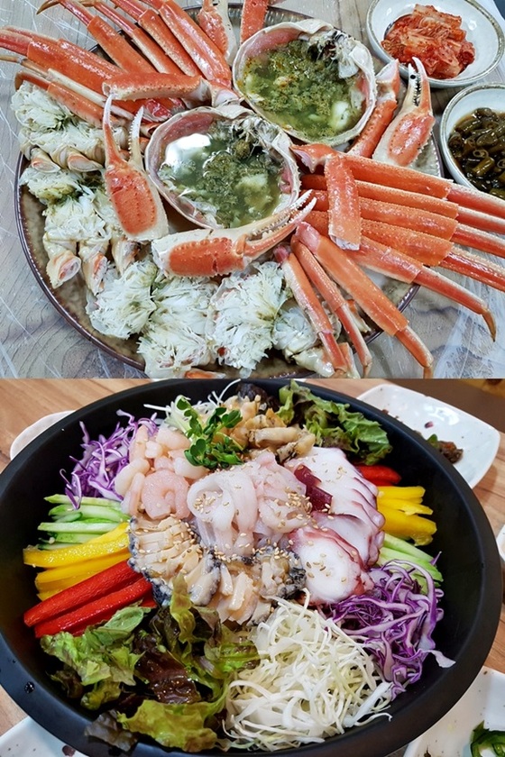 시원한 물놀이와 수려한 경관, 다채로운 볼거리로 유명한 속초 여행코스에서는 먹거리 좋은 중앙시장, 대게 맛집도 필수
