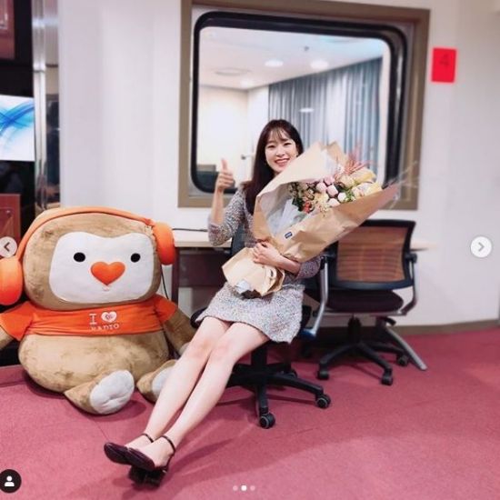 주시은 아나운서, 철파엠 식구된 지 1년 되는 날