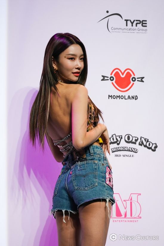 [NC포토]모모랜드 혜빈, 화끈한 뒤태