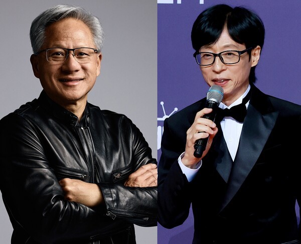 'AI 혁명의 아이콘' 젠슨 황, 유재석 만난다...첫 토크쇼 '유퀴즈' 선택