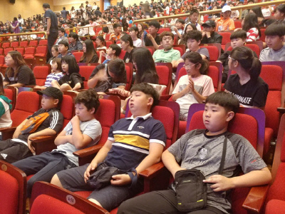 모량초, 환상의 미술공연 페인터즈 관람