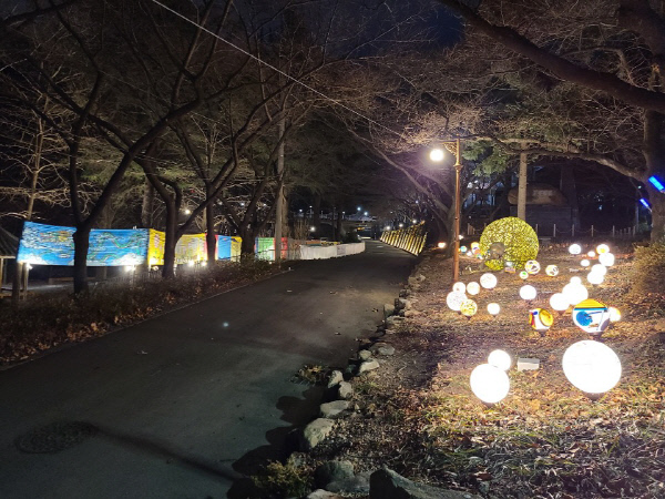 대구 앞산 큰골 새단장 그린 아트 로드 조성