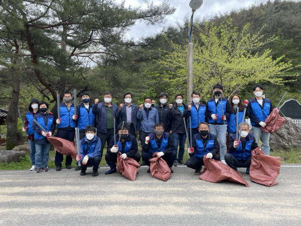 동천수, 상주 화북면 환경정화 활동