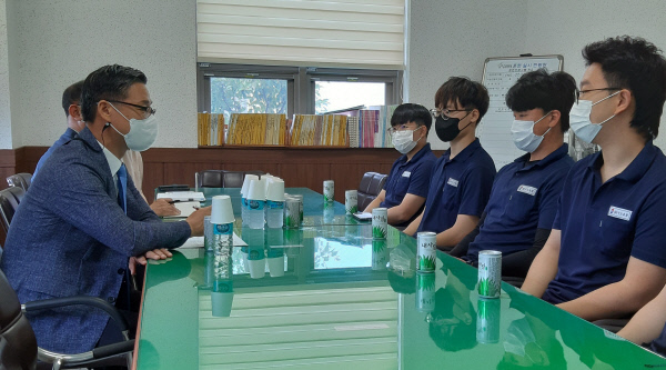 김주영 대경병무청장, 병역지정업체 방문