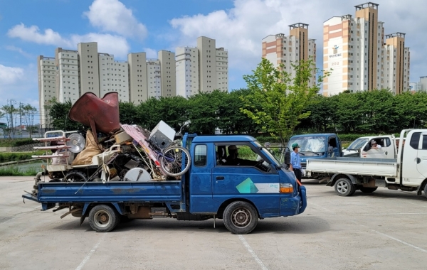 상주시새마을회,새마을사랑 고철모으기  경진대회
