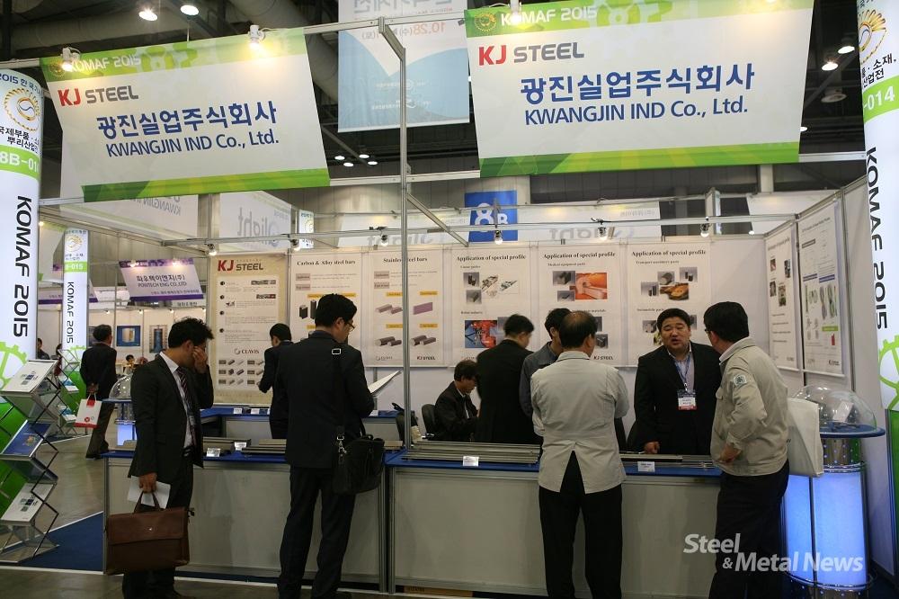 (2015 한국산업대전) 광진실업 리니어모션·이형강 선봬