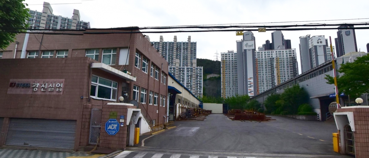 광진실업, 사하구 공장 매각계약 체결 공장 이전