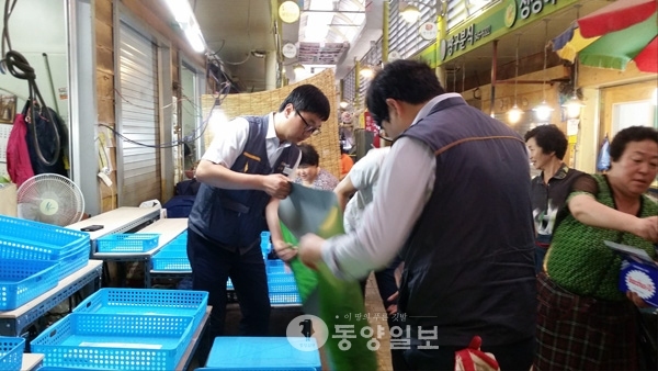아산 이마트-온양온천시장 맛내는거리 상생 사업