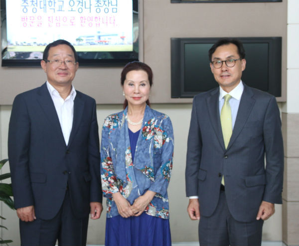 충청대 오경나 총장 학생취업 팔 걷어
