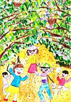 클레이아크 어린이미술대회 대상 우리가 함께 사는 세상