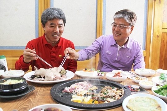 청둥오리 생고기 정성 깃든 보신 음식