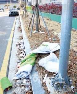 골든루트산단 쓰레기 루트?