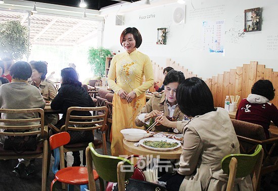 김해여성자치회 다문화딸과 함께하는 일일카페