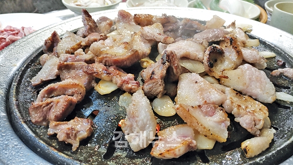 김해 뒷고기 드디어 주인공