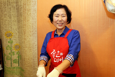 고성 더착한삼겹살, 저소득층 삼겹살 지원