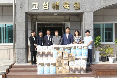 고성군, 애육원ㆍ시니어스 위문ㆍ격려