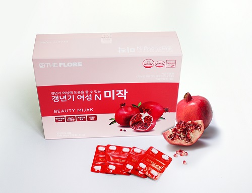 국내산 석류 함유의 더플로레 갱년기여성 N 미작, 온라인 단독 상시할인 진행