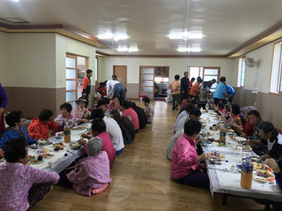 남해군 농번기 마을공동급식 지원 확대