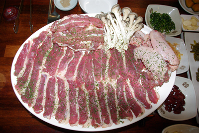 자연재료 와송ㆍ생오리 보양식… 맛 깔끔해요