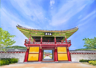 맑고 풍성한 색채로 그려낸 가야왕궁 `사계`