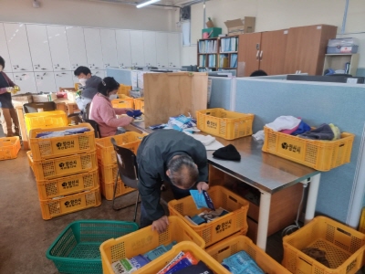 양산시， 아이스팩 재사용 사업 효과 `톡톡`