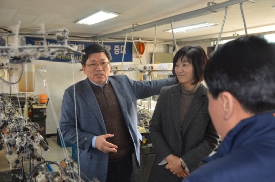 한상대 소방본부장, 서산 서림복지원 방문