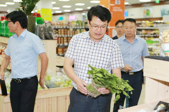 아산시, 로컬푸드 직매장 현장 점검