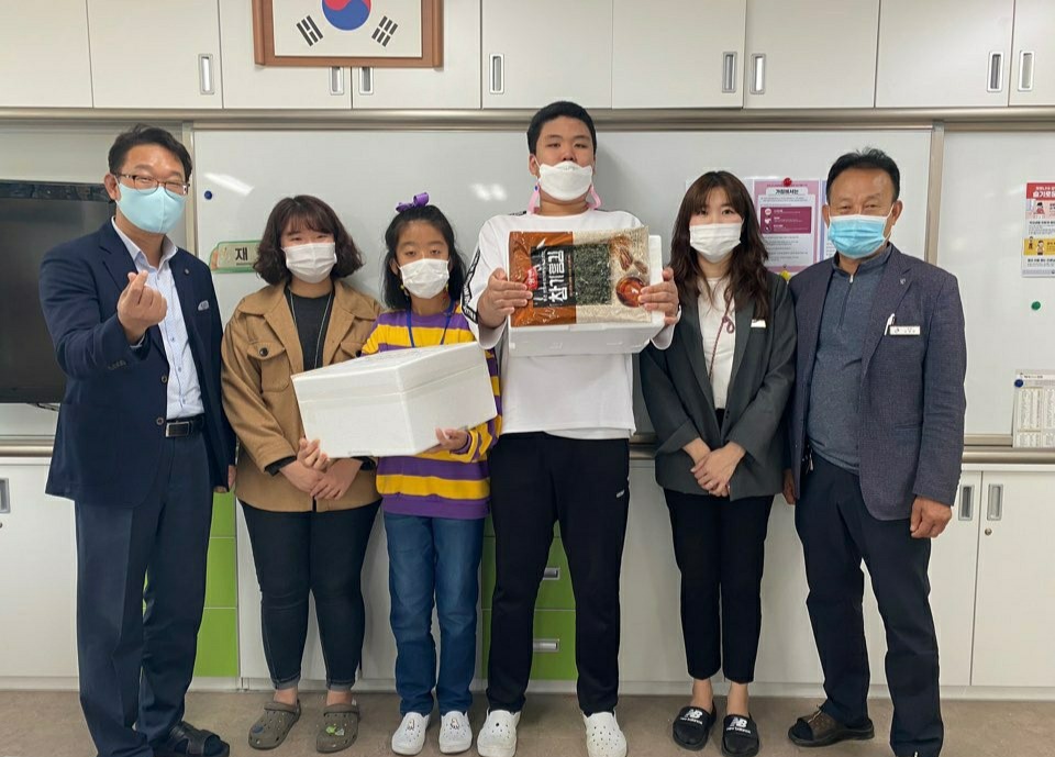 서산성봉학교, 코로나19 극복 건강 반찬 나누기