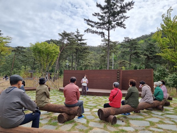 서천군, 재활 등록자 산림 치유 재활 나들이