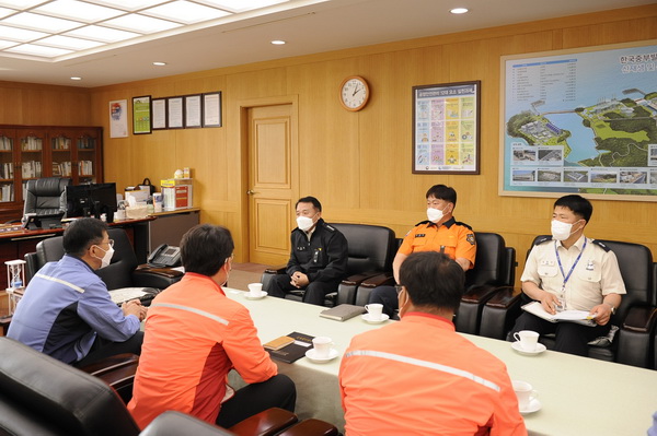 방장원 보령소방서장, 중점 관리대상 현장 방문