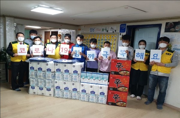 [포토] 대전동부서, 장애인 보호시설 찾아 사랑나눔 실천