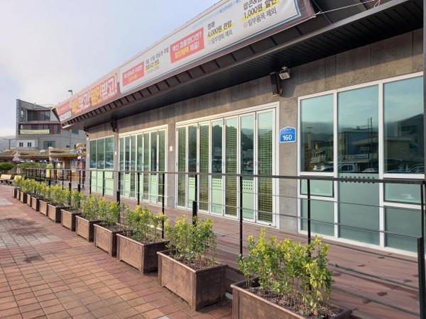 예산군, 예산시네마 황금사철나무 식재 환경 정비