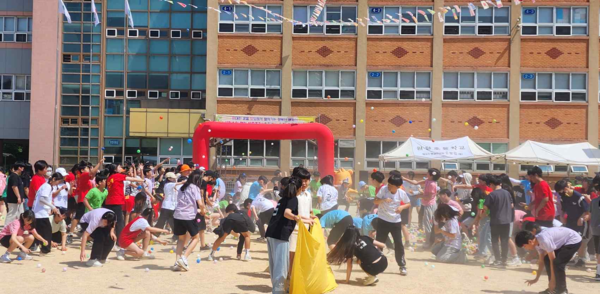 당진 원당초등학교 모두 한마음으로 체육대회  개최