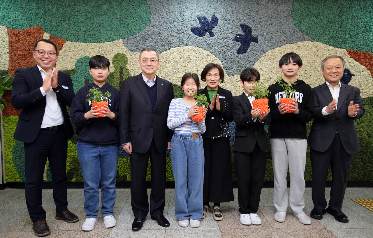 한화그룹, 맑은 학교 만들기 4년차 선정 초등학교 설비 지원 완료